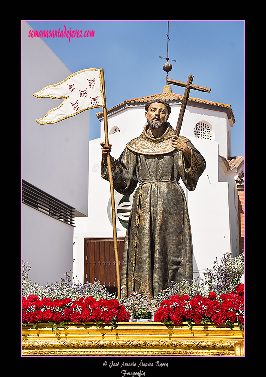 Procesión de San Francisco de Asís (Hermandad de Jesús de la Entrega) (Guadalcacín) (9 de octubre de 2011)