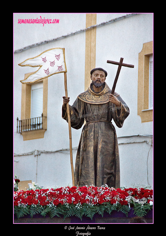 Procesión de San Francisco de Asís (Hermandad de Jesús de la Entrega) (Guadalcacín) (6 de octubre de 2012) 