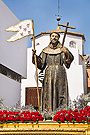 Procesión de San Francisco de Asís (Hermandad de Jesús de la Entrega) (Guadalcacín) (9 de octubre de 2011)