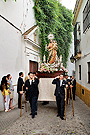 Traslado de la Virgen del Rosario del Beaterio a la Iglesia de San Miguel (24 de junio de 2012)