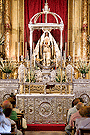 Altar de la Novena dedicada a Nuestra Señora de la Merced, Patrona de Jerez (16 al 25 de septiembre de 2012)