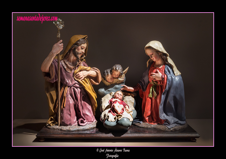 Nacimiento 2013 (Exposicion "Y habitó entre nosotros - Sede de la Agrupación de Cofradías - Iglesia de San Julián - Málaga)