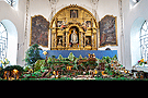 Belén monumental en la Capilla de la Inmaculada Concepción (Iglesia de Nuestra Señora del Carmen Extramuros - Valladolid)