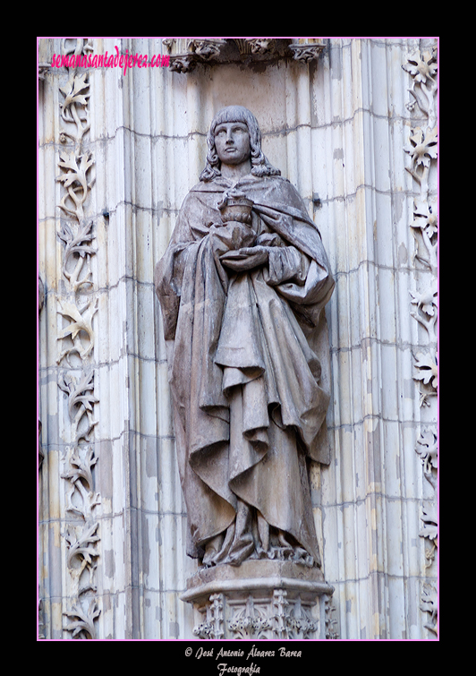 San Juan Evangelista (Portada de la Asunción - Catedral de Sevilla)