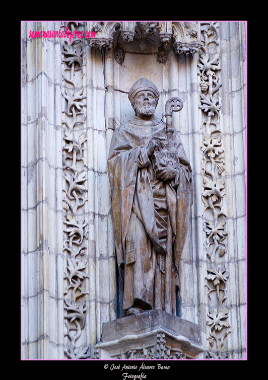 San Agustín - Padre de la Iglesia (Portada de la Asunción - Catedral de Sevilla)