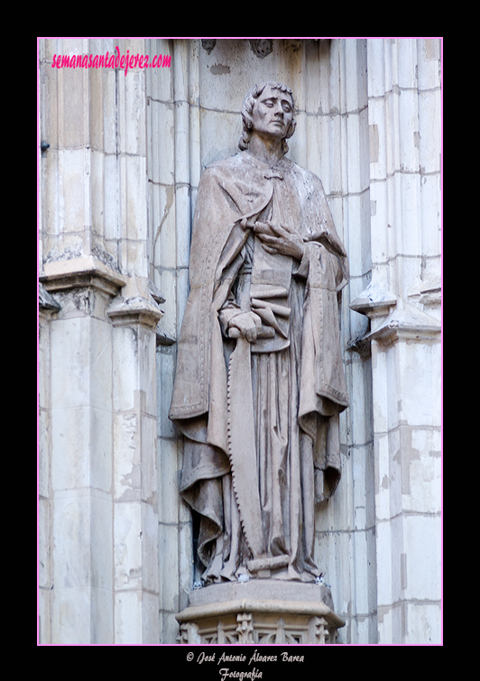 San Simón Apóstol (Portada de la Asunción - Catedral de Sevilla)