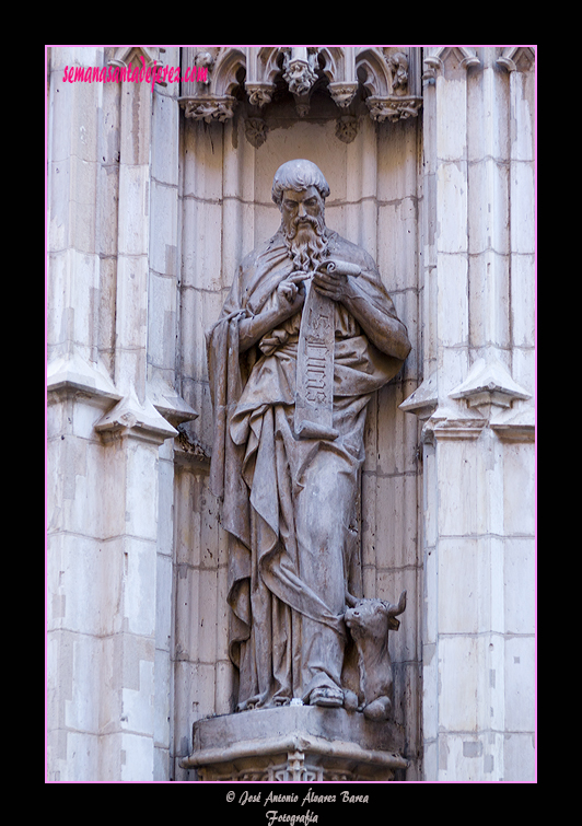 San Lucas - Evangelista (Portada de la Asunción - Catedral de Sevilla)