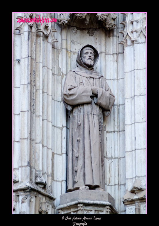 San Francisco de Asís (Portada de la Asunción - Catedral de Sevilla)