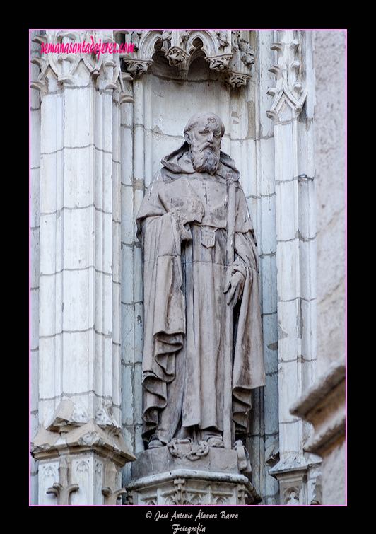 San Pedro Nolasco (Portada de la Asunción - Catedral de Sevilla)