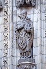 San Gregorio Magno - Padre de la Iglesia (Portada de la Asunción - Catedral de Sevilla)